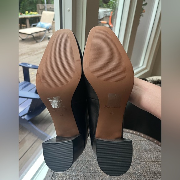 🖤NEW MADEWELL THE MADDIE HEELED MARYJANE IN BLACK LEATHER 10 - Picture 8 of 8